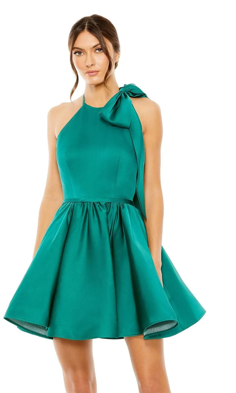 Short Wedding Guest Dress: Mac Duggal 20710 sold by PromGirl