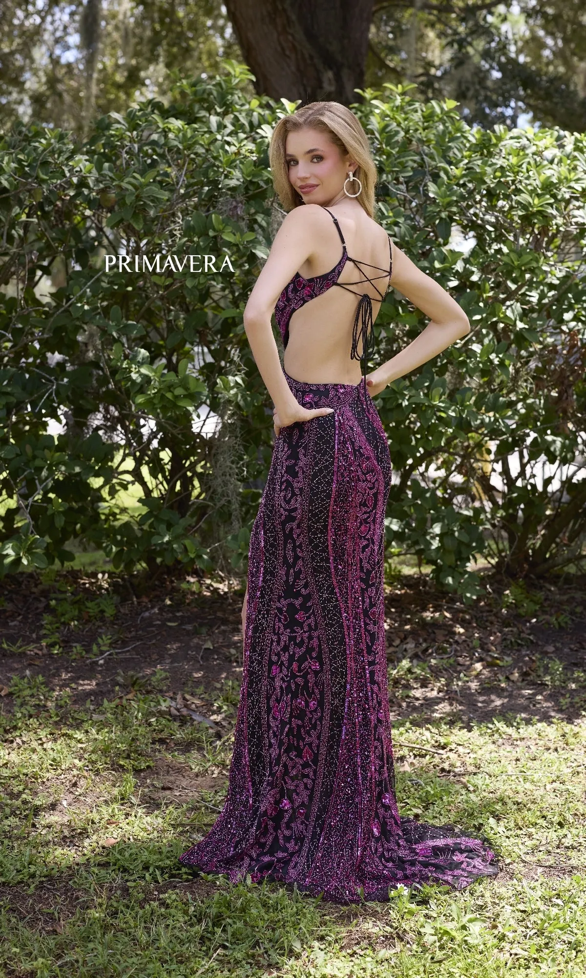 Long Prom Dress: Primavera 4308 sold by PromGirl product image thumbnail 2
