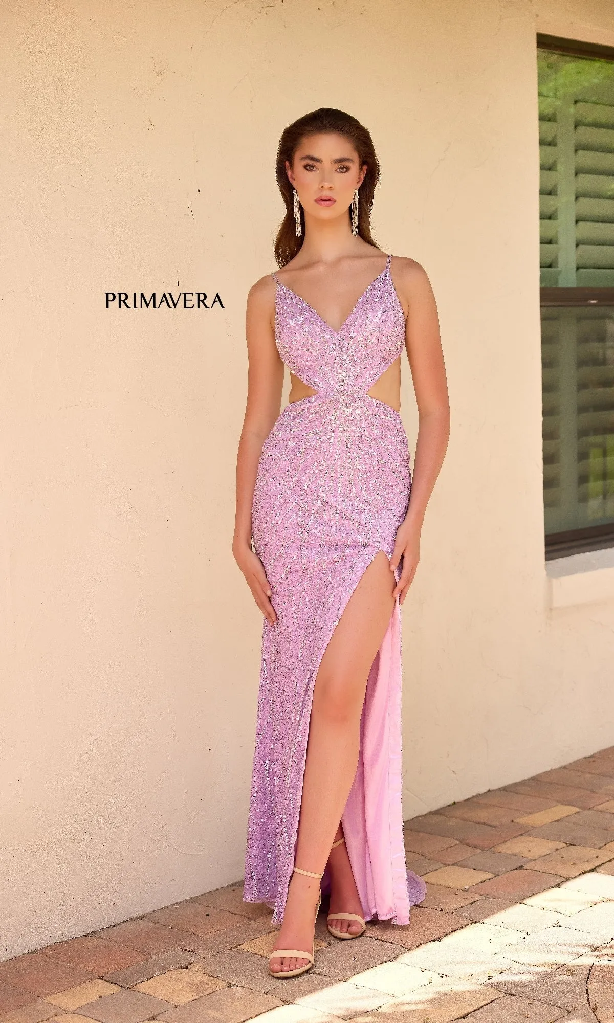 Long Prom Dress: Primavera 4334 sold by PromGirl product image thumbnail 4