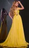 Long Chiffon A-Line Prom Dress: Jovani 43842 sold by PromGirl