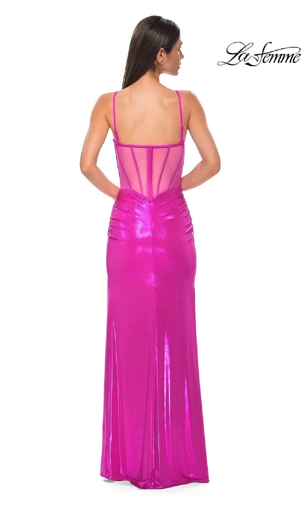 Long Prom Dress: La Femme 32526 sold by PromGirl product image thumbnail 2