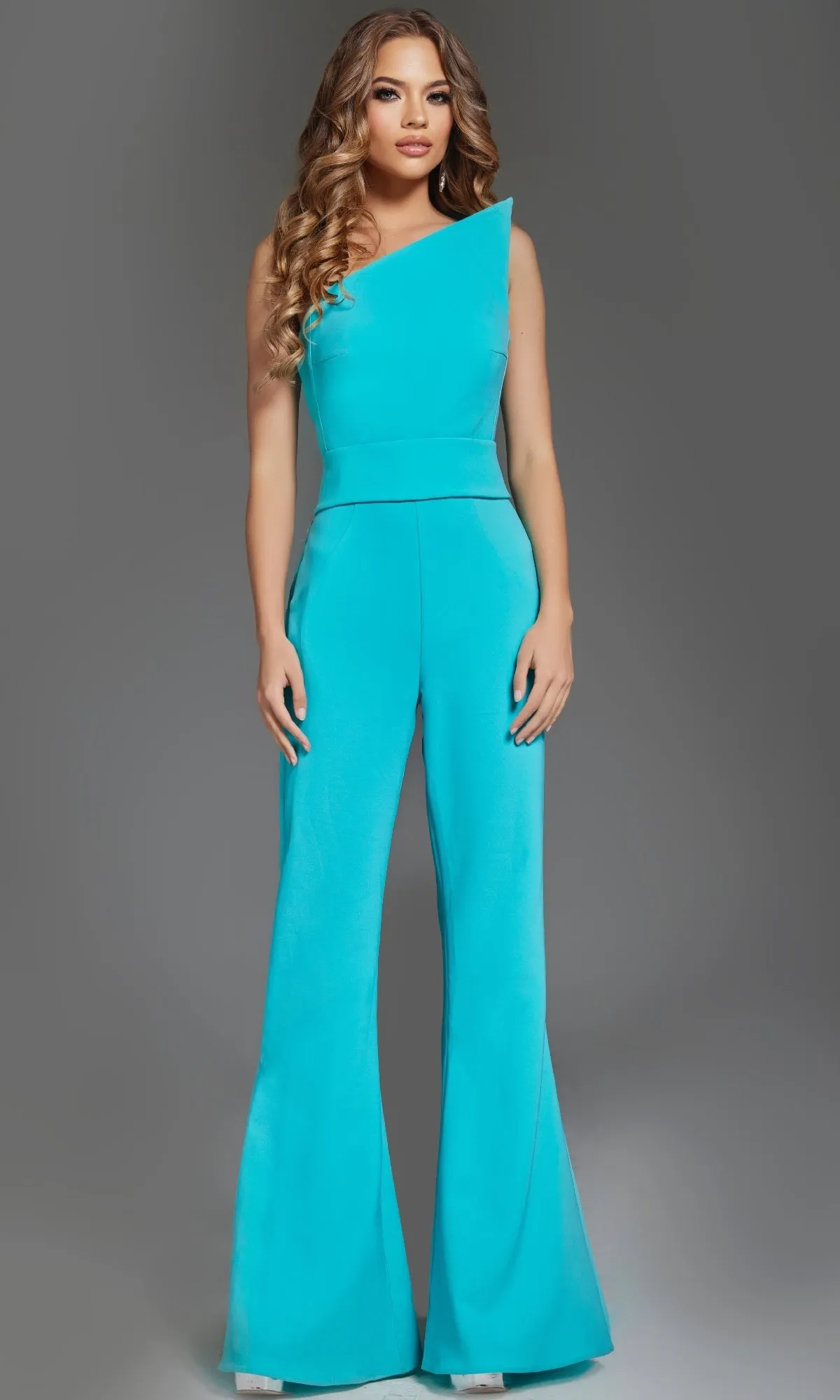 Strapless Formal Jumpsuit: Jovani 43567 sold by PromGirl product image thumbnail 4