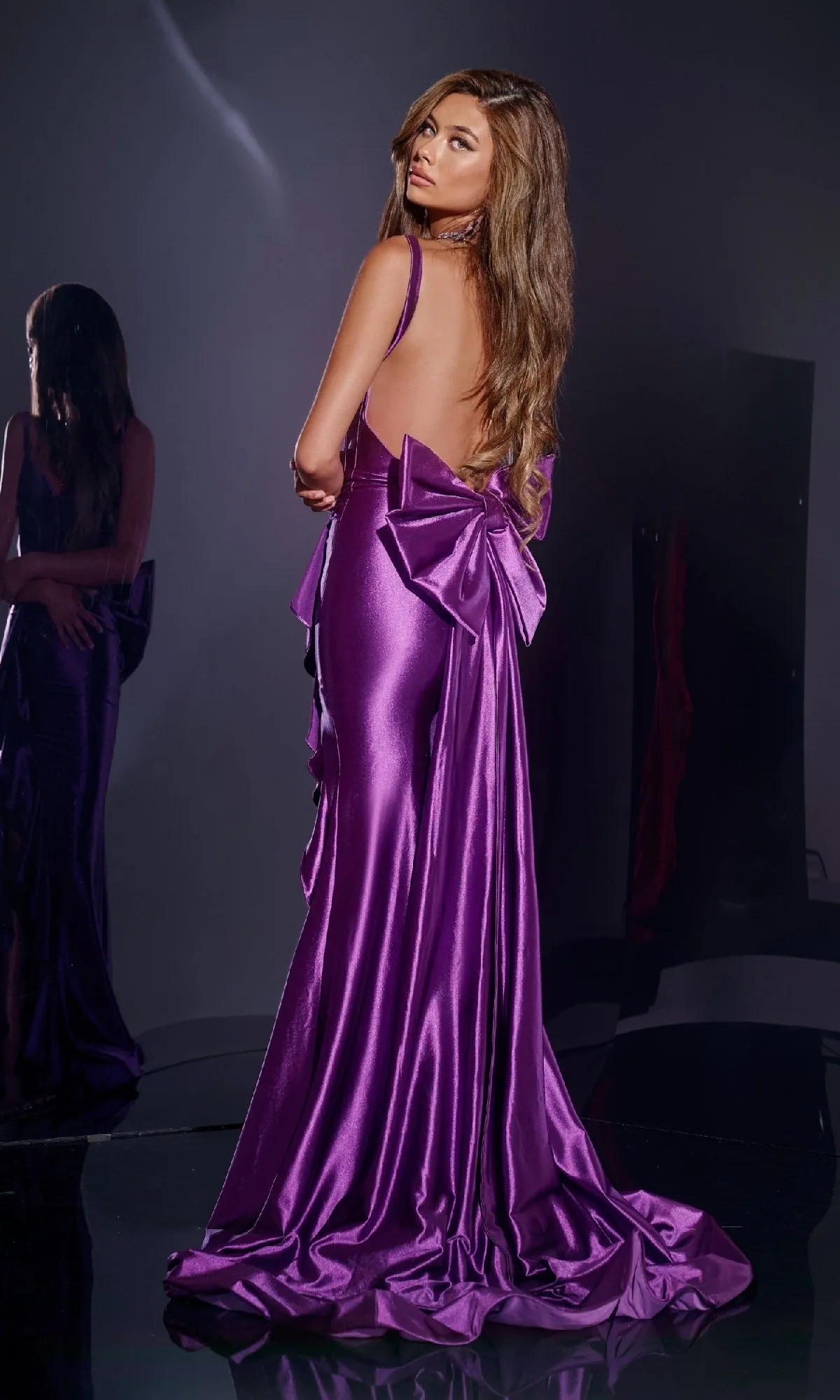 Long Prom Dress: Jovani D5305 sold by PromGirl product image thumbnail 2