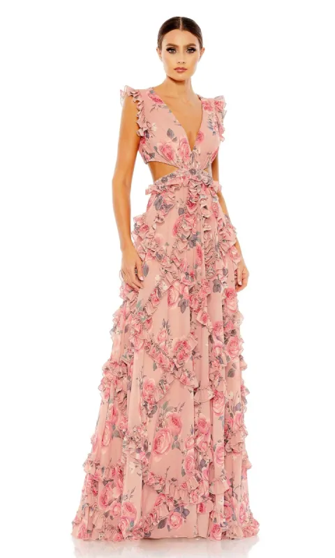 Long Formal Evening Gown: Mac Duggal 9152 sold by PromGirl