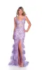 Lilac Mermaid Prom Dress: Dave & Johnny 12125 sold by PromGirl