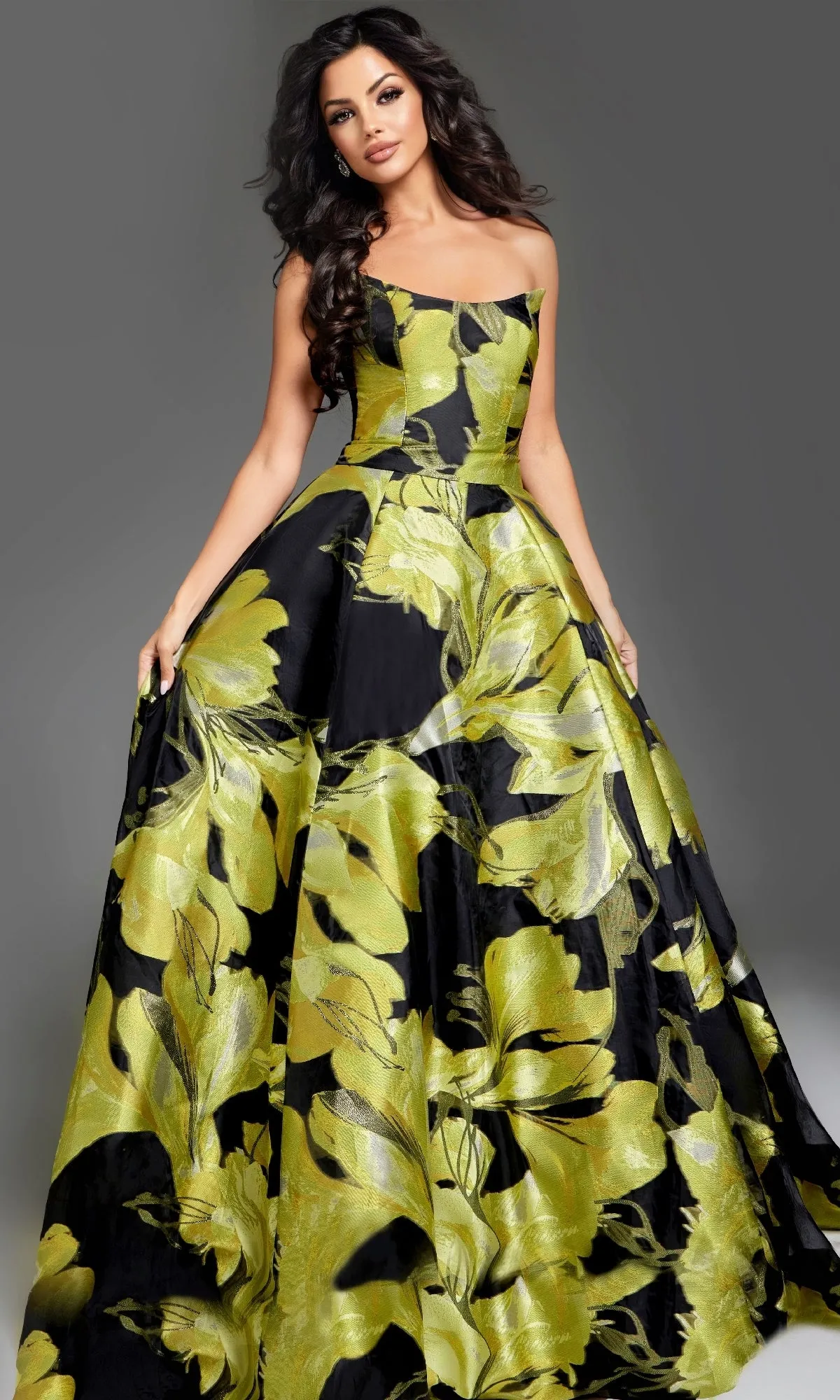 Long Prom Dress: Jovani 42435 sold by PromGirl product image thumbnail 4
