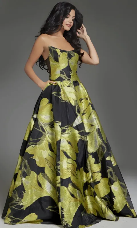 Long Prom Dress: Jovani 42435 sold by PromGirl