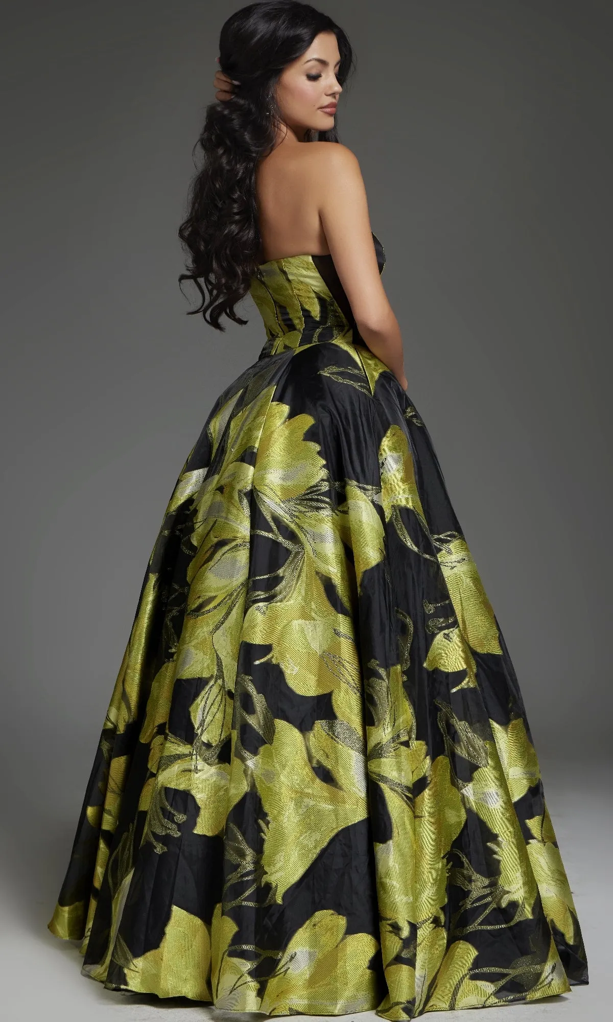 Long Prom Dress: Jovani 42435 sold by PromGirl product image thumbnail 2