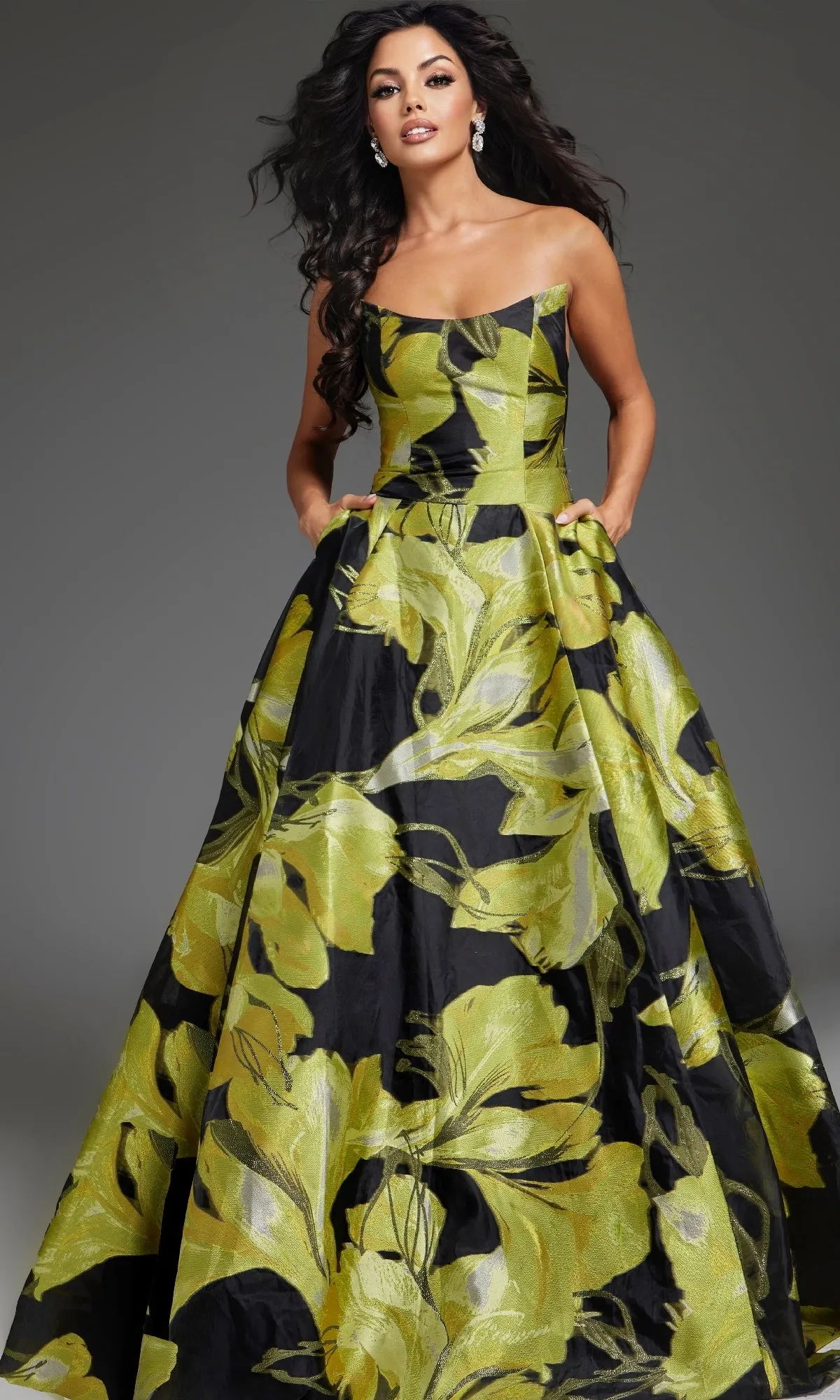 Long Prom Dress: Jovani 42435 sold by PromGirl product image thumbnail 5