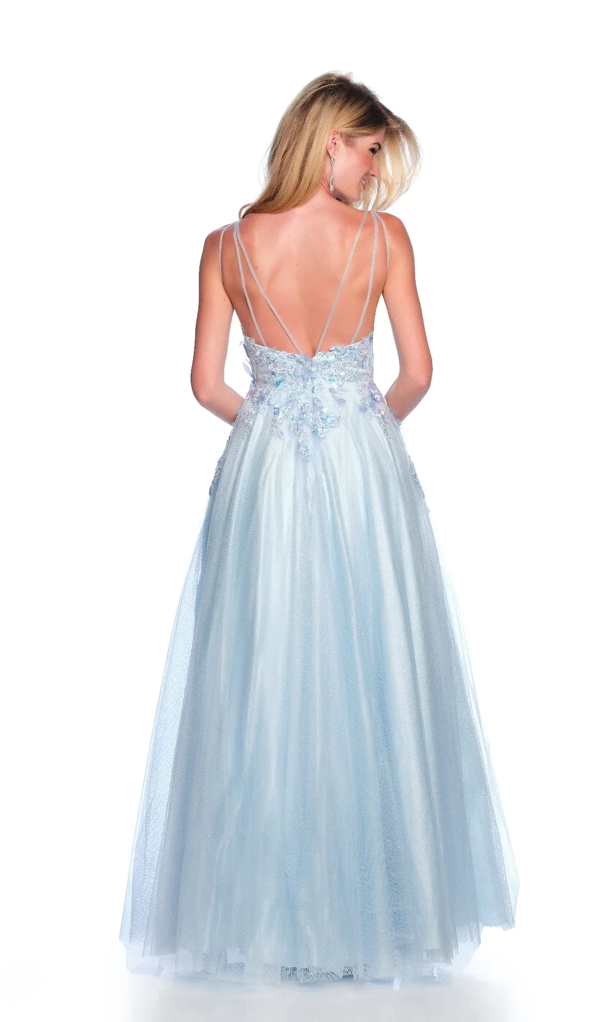 Long Prom Dress: Dave and Johnny 12063 sold by PromGirl product image thumbnail 2