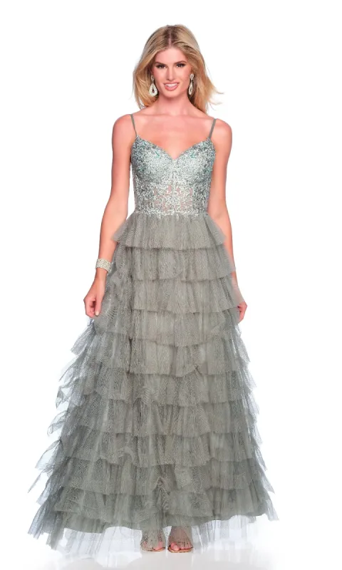 Long Prom Dress: Dave and Johnny 12053 sold by PromGirl