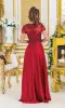 Short-Sleeve Long Prom Dress: Dancing Queen 4499 sold by PromGirl