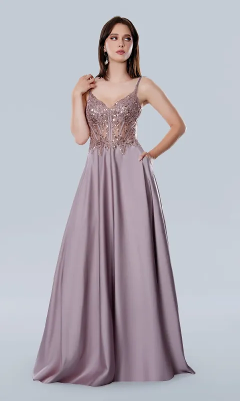 Long Prom Dress: Stella Couture 25159 sold by PromGirl