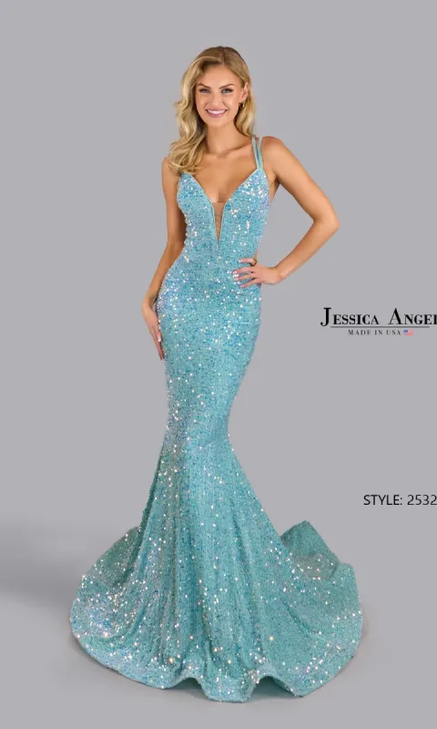 Long Prom Dress: Jessica Angel 2532 sold by PromGirl