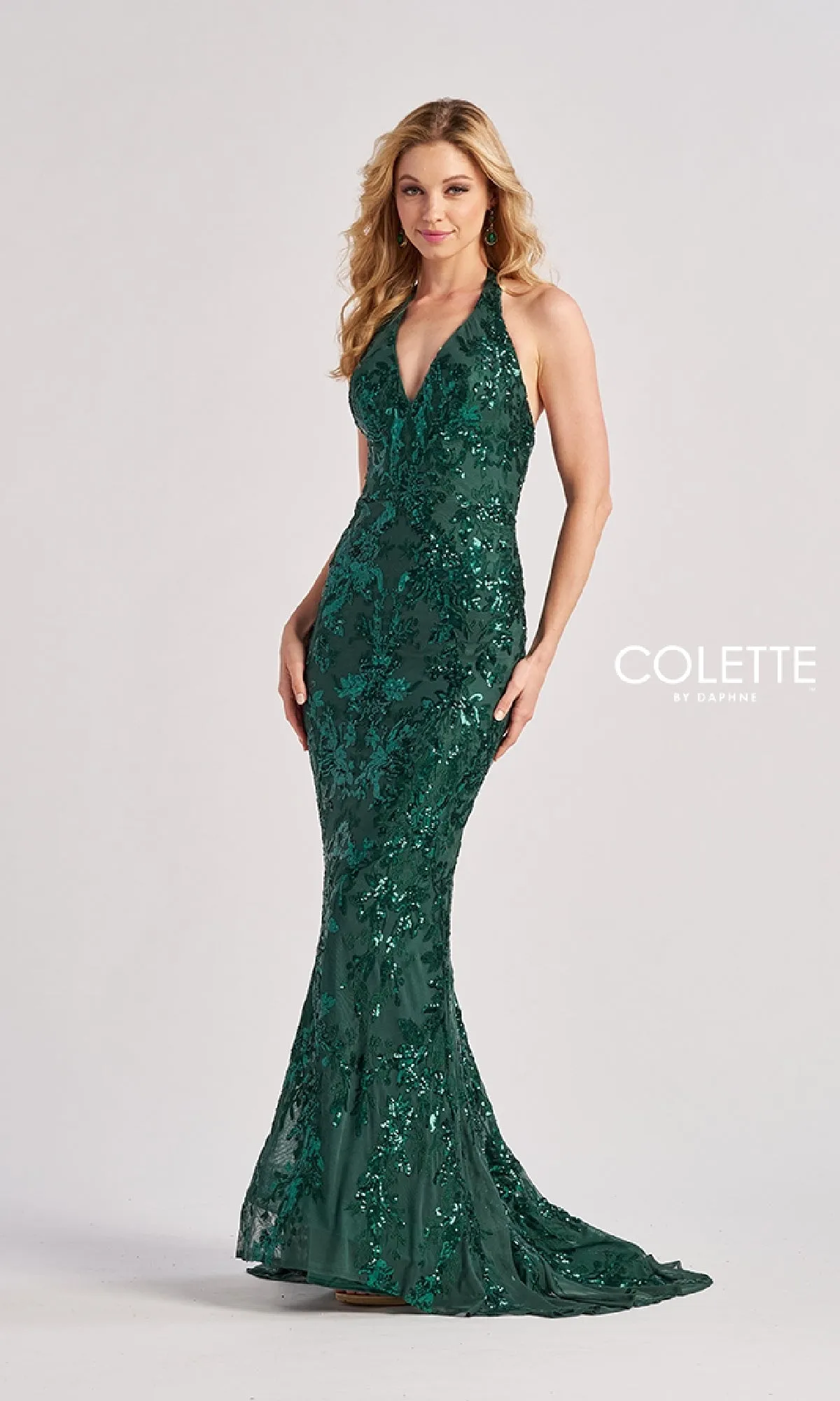 Long Prom Dress: Colette CL8495 sold by PromGirl product image thumbnail 4