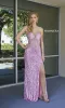 Strapless Long Sequin Prom Dress: Primavera 4304 sold by PromGirl