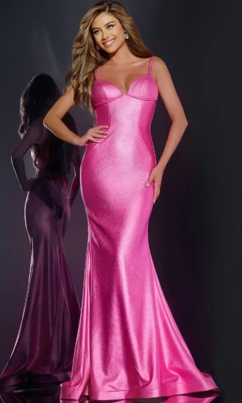 Long Prom Dress: Jovani 43443 sold by PromGirl