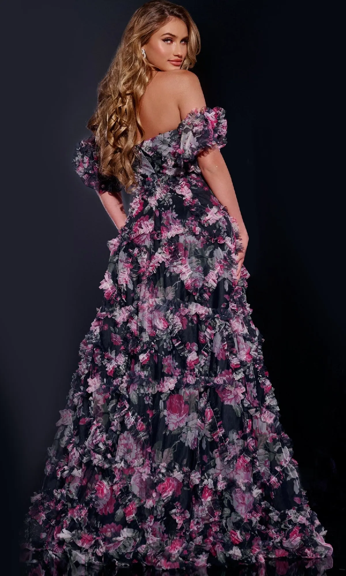 Long Prom Dress: Jovani 40331 sold by PromGirl product image thumbnail 2