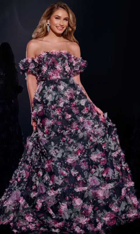 Long Prom Dress: Jovani 40331 sold by PromGirl