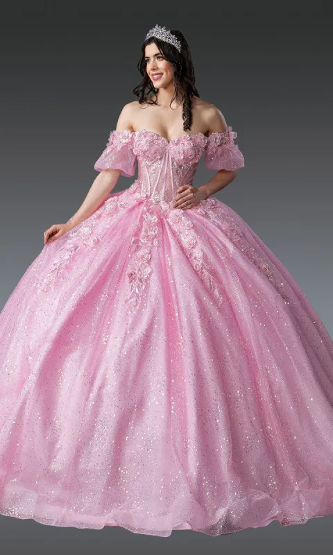 Pink Quinceanera Dress 1991 By Dancing Queen sold by PromGirl