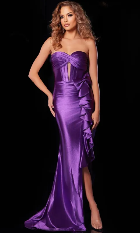 Long Prom Dress: Jovani D5318 sold by PromGirl