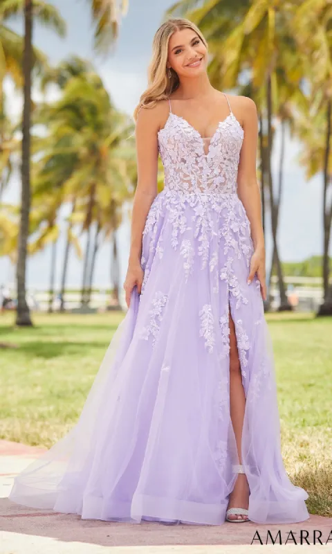 Long Prom Dress: Amarra 88624 sold by PromGirl