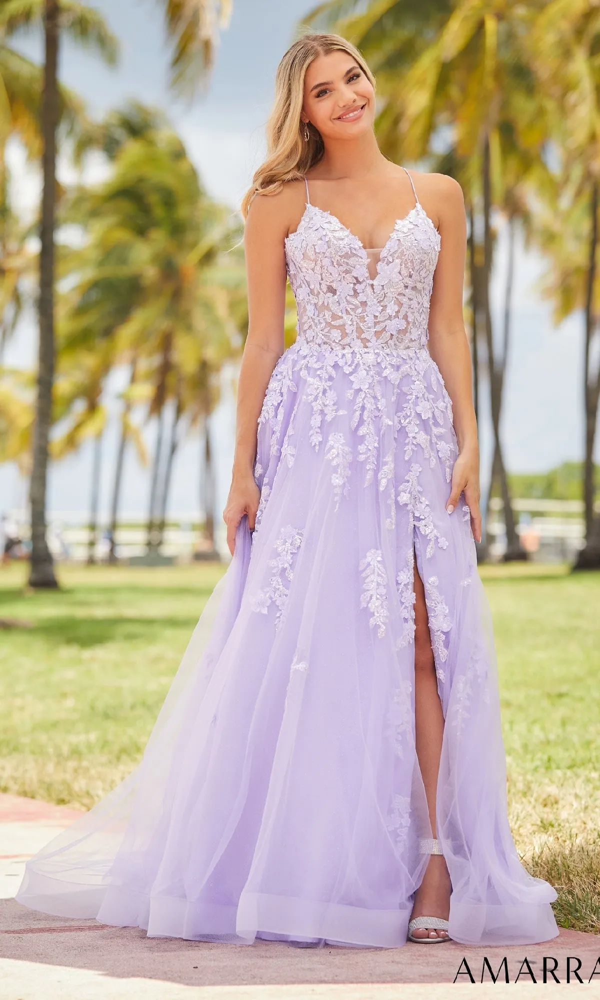 Long Prom Dress: Amarra 88624 sold by PromGirl