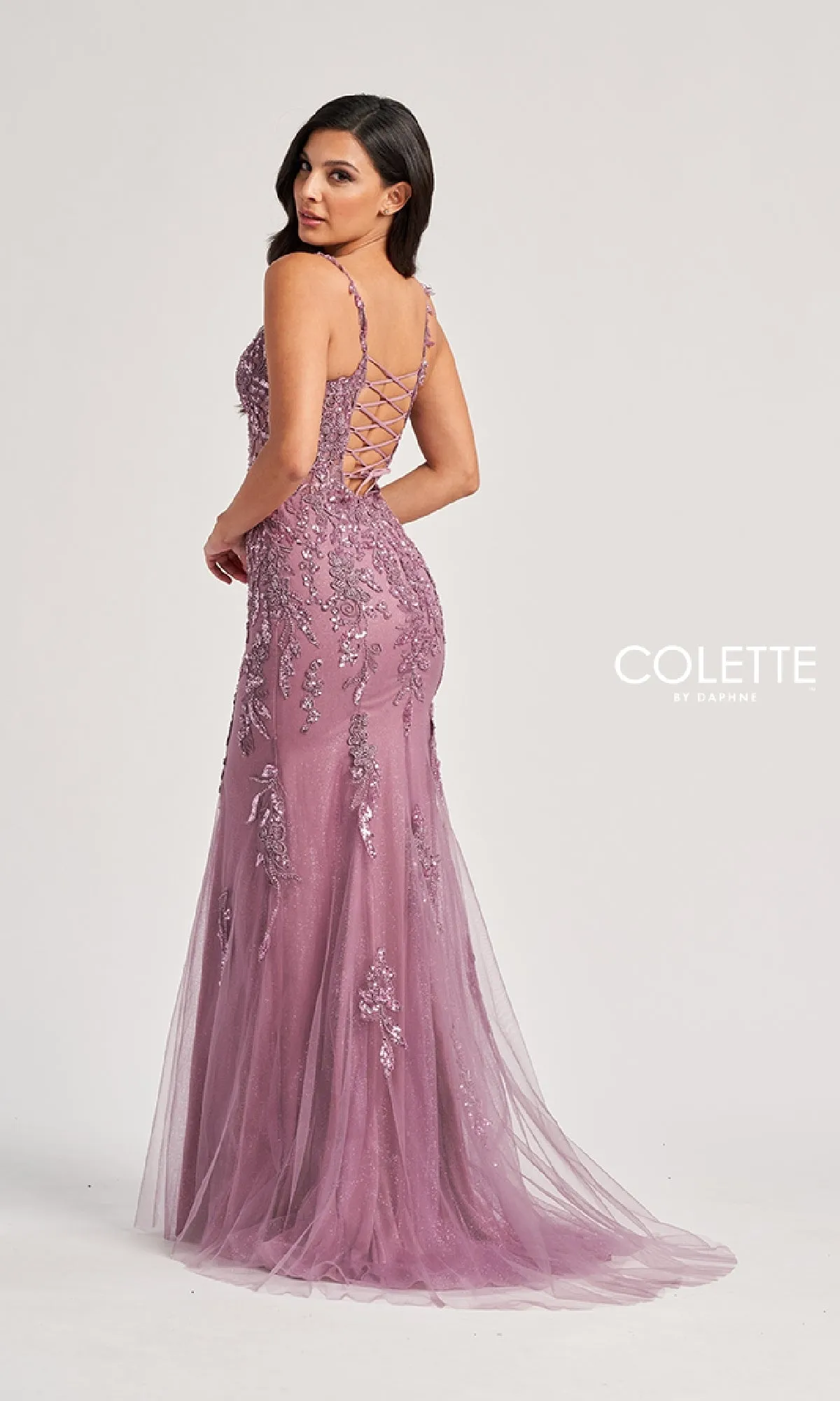 Long Prom Dress: Colette CL8210 sold by PromGirl product image thumbnail 2