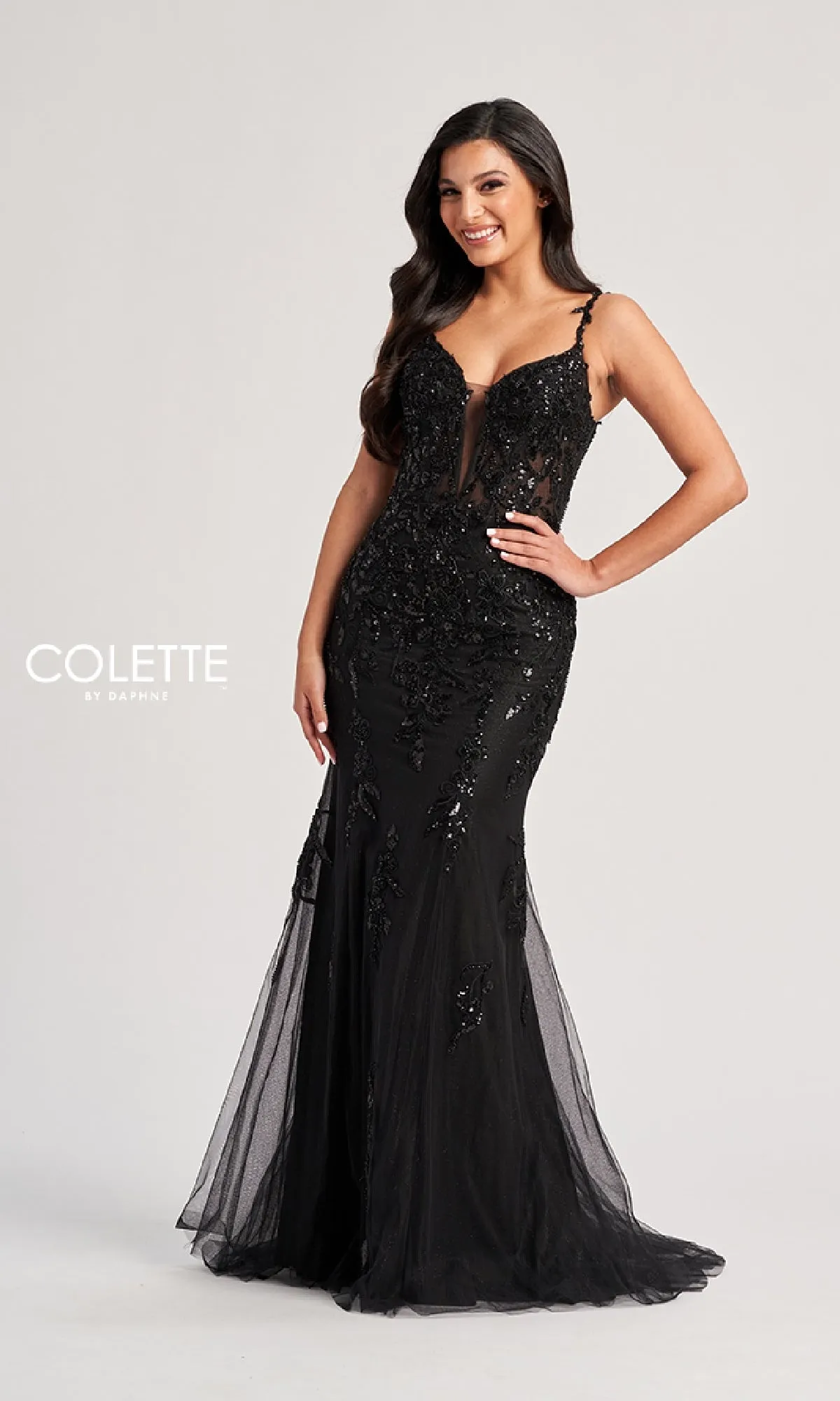 Long Prom Dress: Colette CL8210 sold by PromGirl