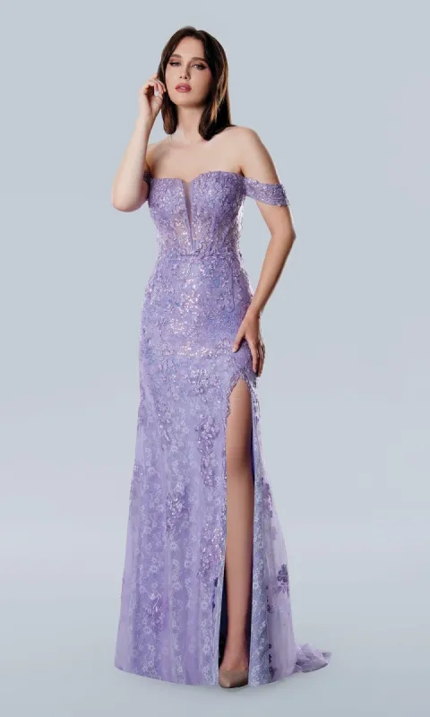 Long Prom Dress: Stella Couture 25158 sold by PromGirl