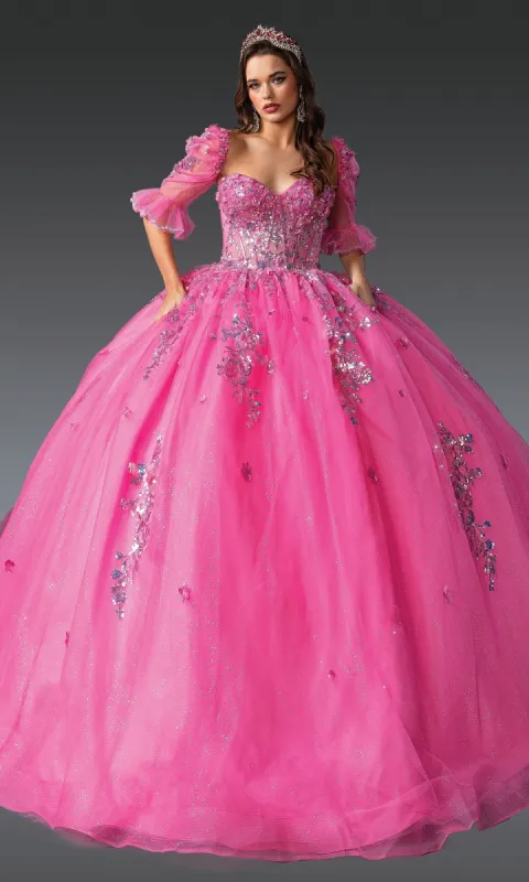 Pink Quinceanera Dress 1995 By Dancing Queen sold by PromGirl