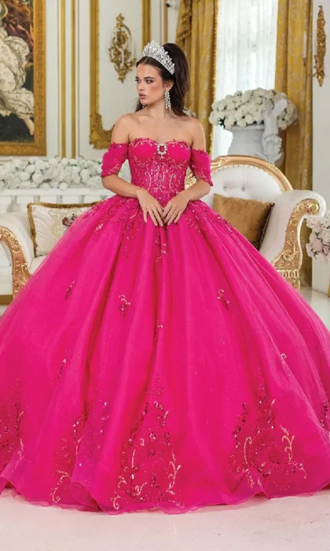 Pink Quinceanera Dress 1987 By Dancing Queen sold by PromGirl