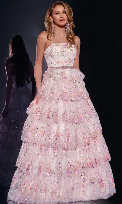 Long Prom Dress: Jovani 42190 sold by PromGirl