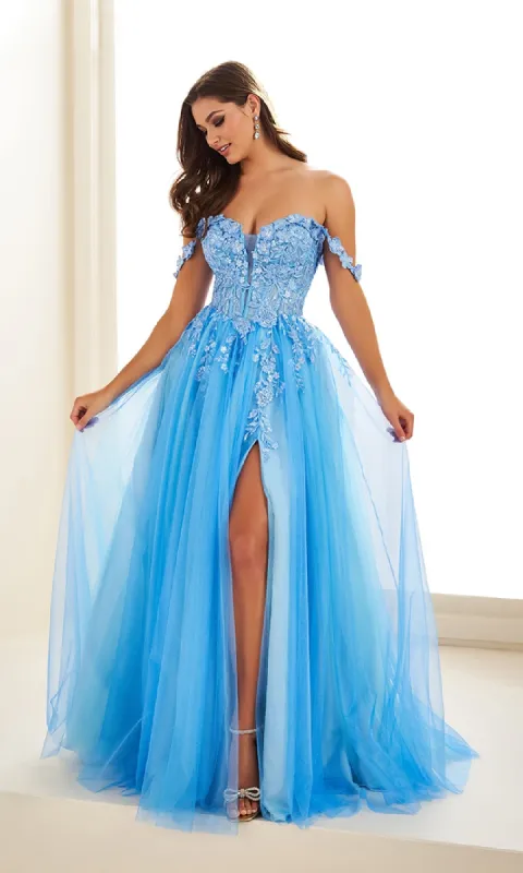 Long Prom Dress: Ellie Wilde EW36214 sold by PromGirl