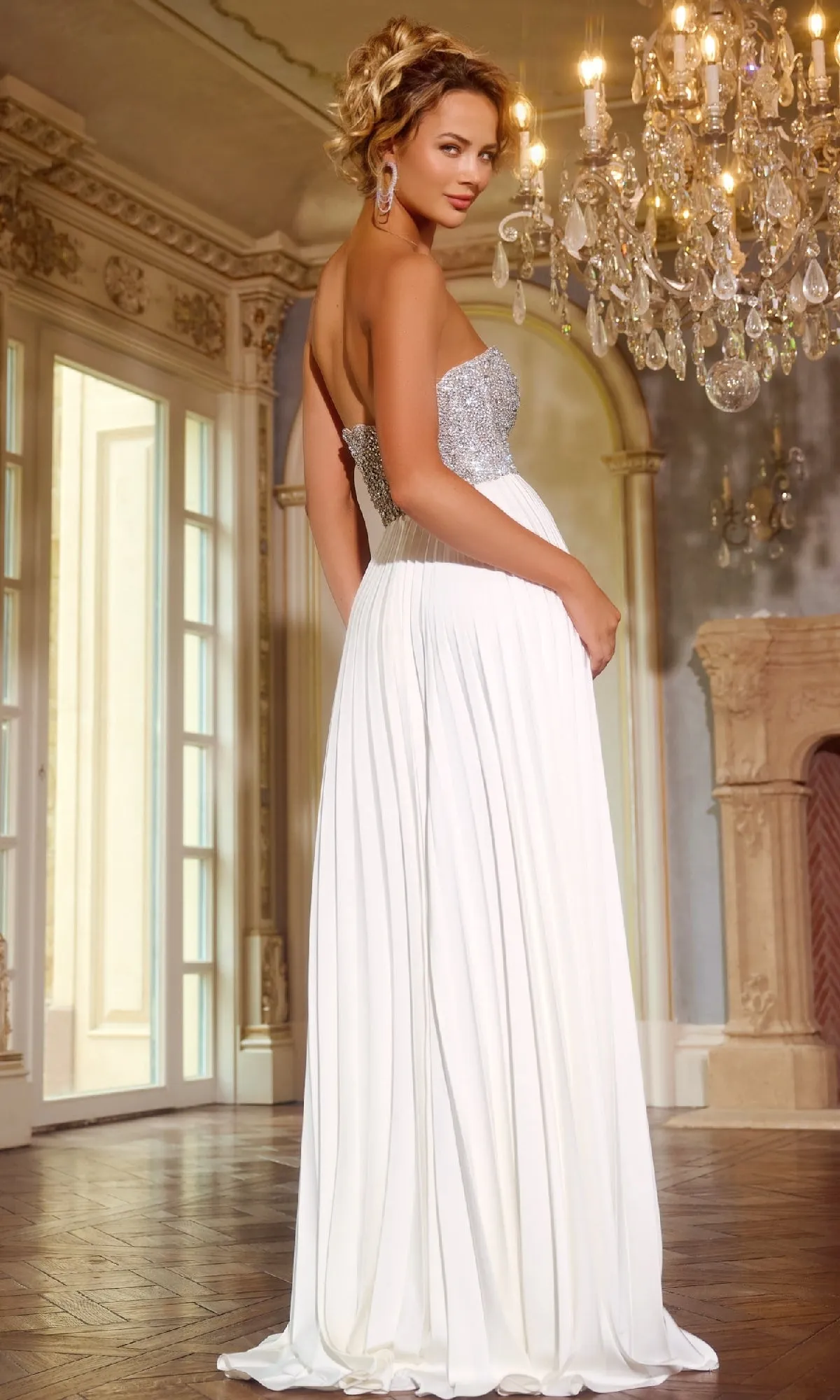 Long Prom Dress: Jovani 42638 sold by PromGirl product image thumbnail 2