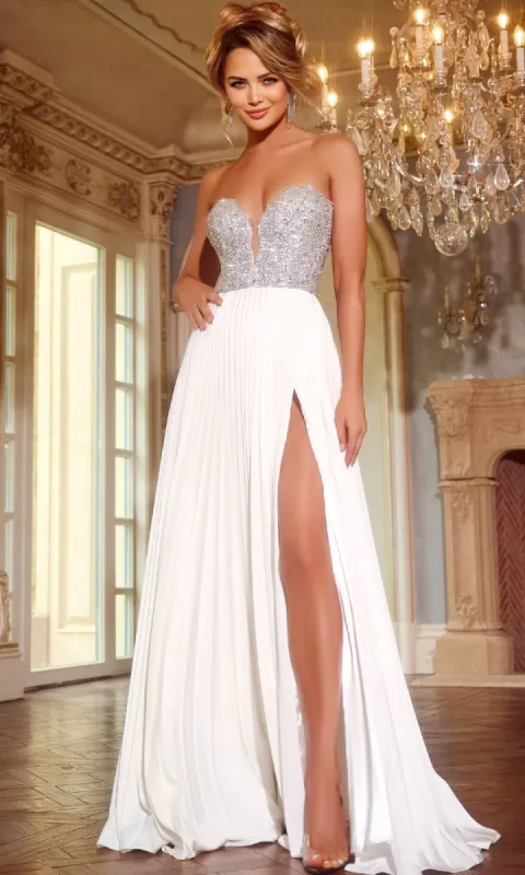 Long Prom Dress: Jovani 42638 sold by PromGirl