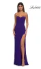 Strapless Long Glitter Prom Dress: La Femme 32422 sold by PromGirl