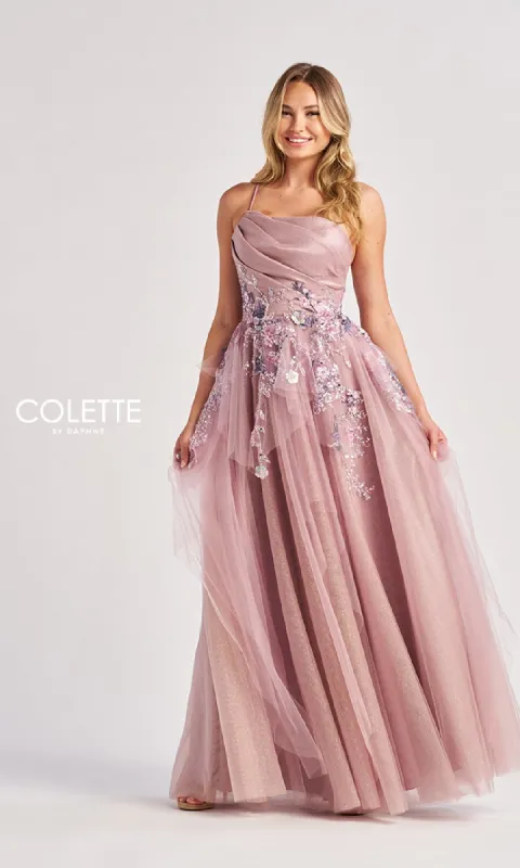 Long Prom Dress: Colette CL8400 sold by PromGirl