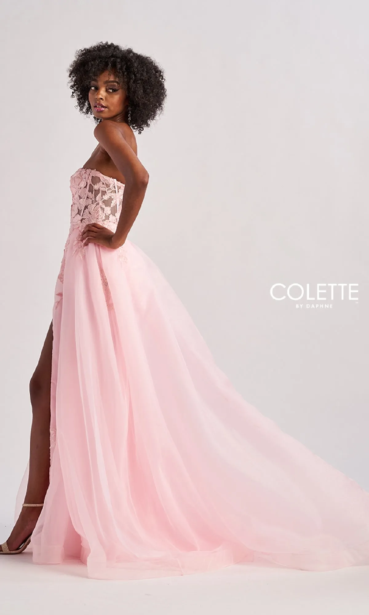 Long Prom Dress: Colette CL8660 sold by PromGirl product image thumbnail 2
