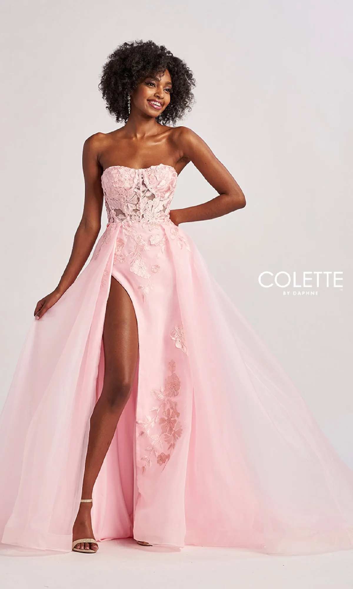 Long Prom Dress: Colette CL8660 sold by PromGirl product image thumbnail 3