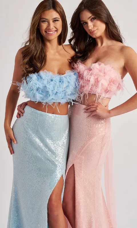 Long Prom Dress: Colette CL8450 sold by PromGirl