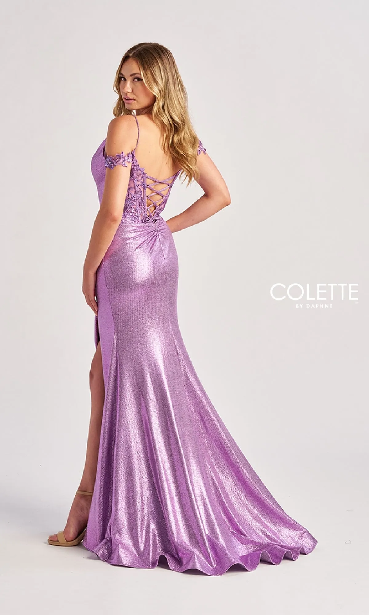 Long Prom Dress: Colette CL8565 sold by PromGirl product image thumbnail 2
