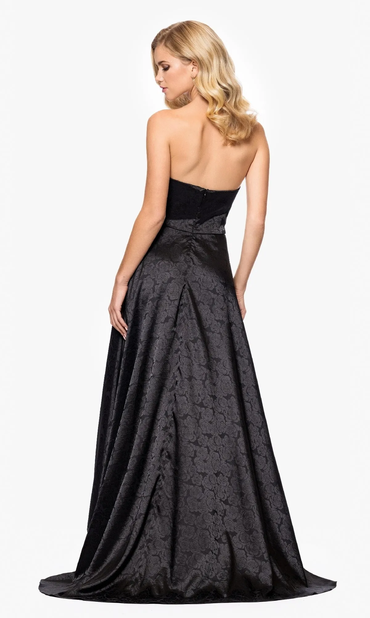 Strapless Black Prom Gown: Blondie Nites 5301BN sold by PromGirl product image thumbnail 2