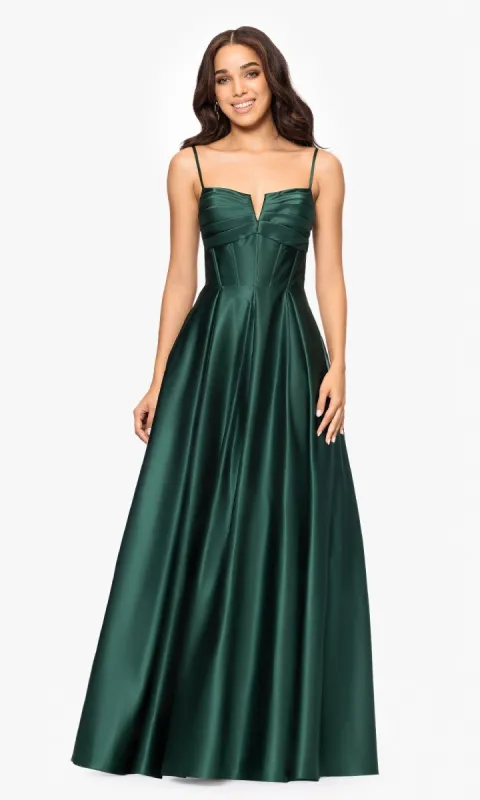 Long Prom Dress with Pockets: Blondie Nites 5207BN made by Blondie Nites