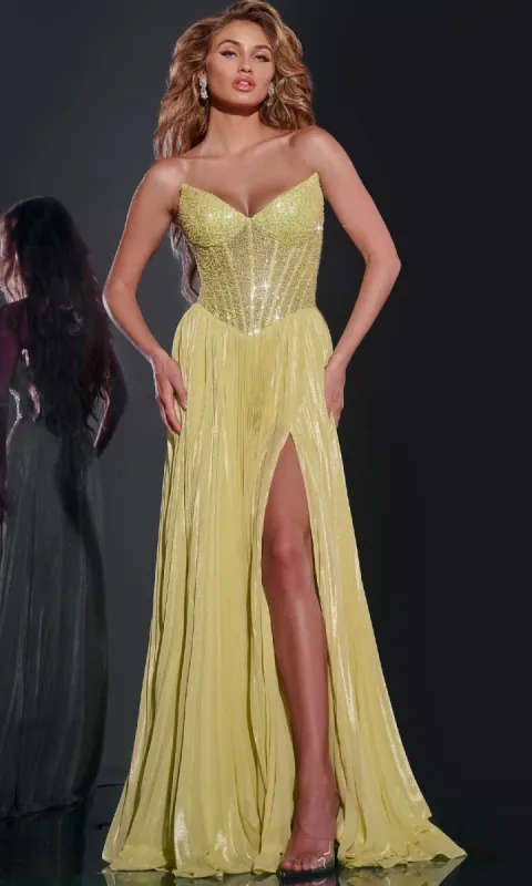 Long Prom Dress: Jovani 43115 sold by PromGirl