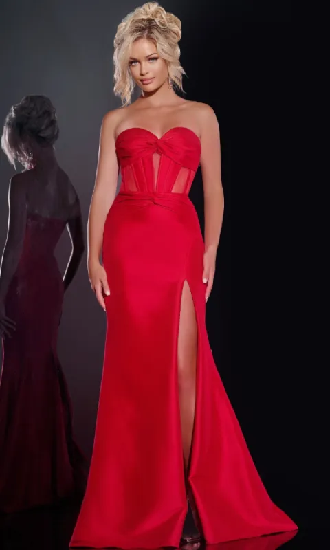 Long Prom Dress: Jovani 42375 sold by PromGirl