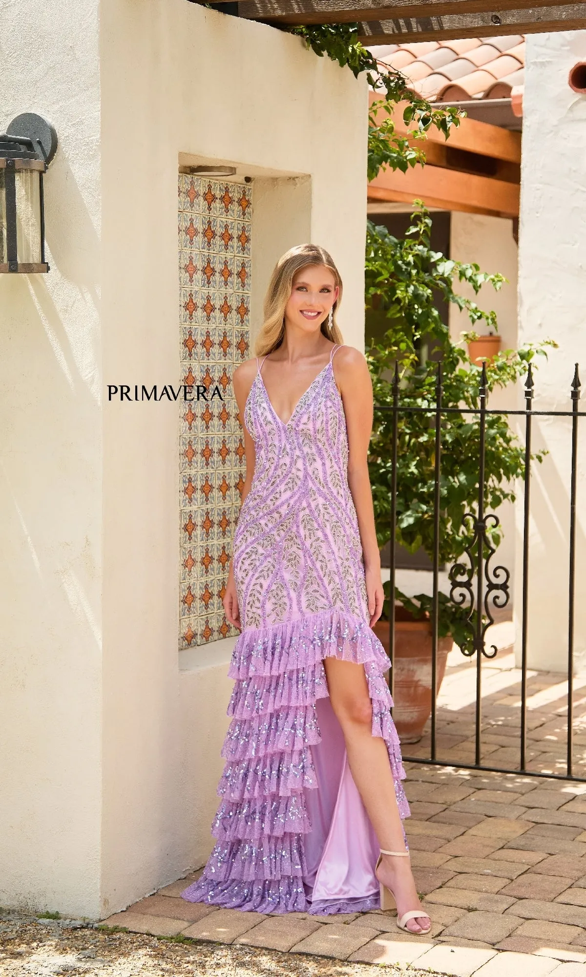 Long Prom Dress: Primavera 4315 sold by PromGirl product image thumbnail 3