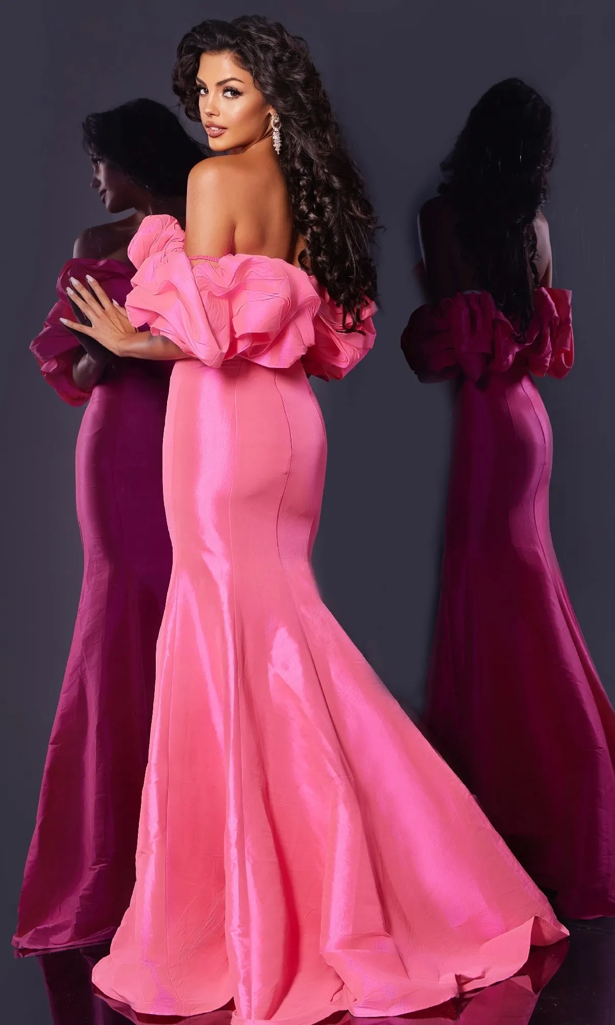 Long Prom Dress: Jovani 44271 sold by PromGirl product image thumbnail 2