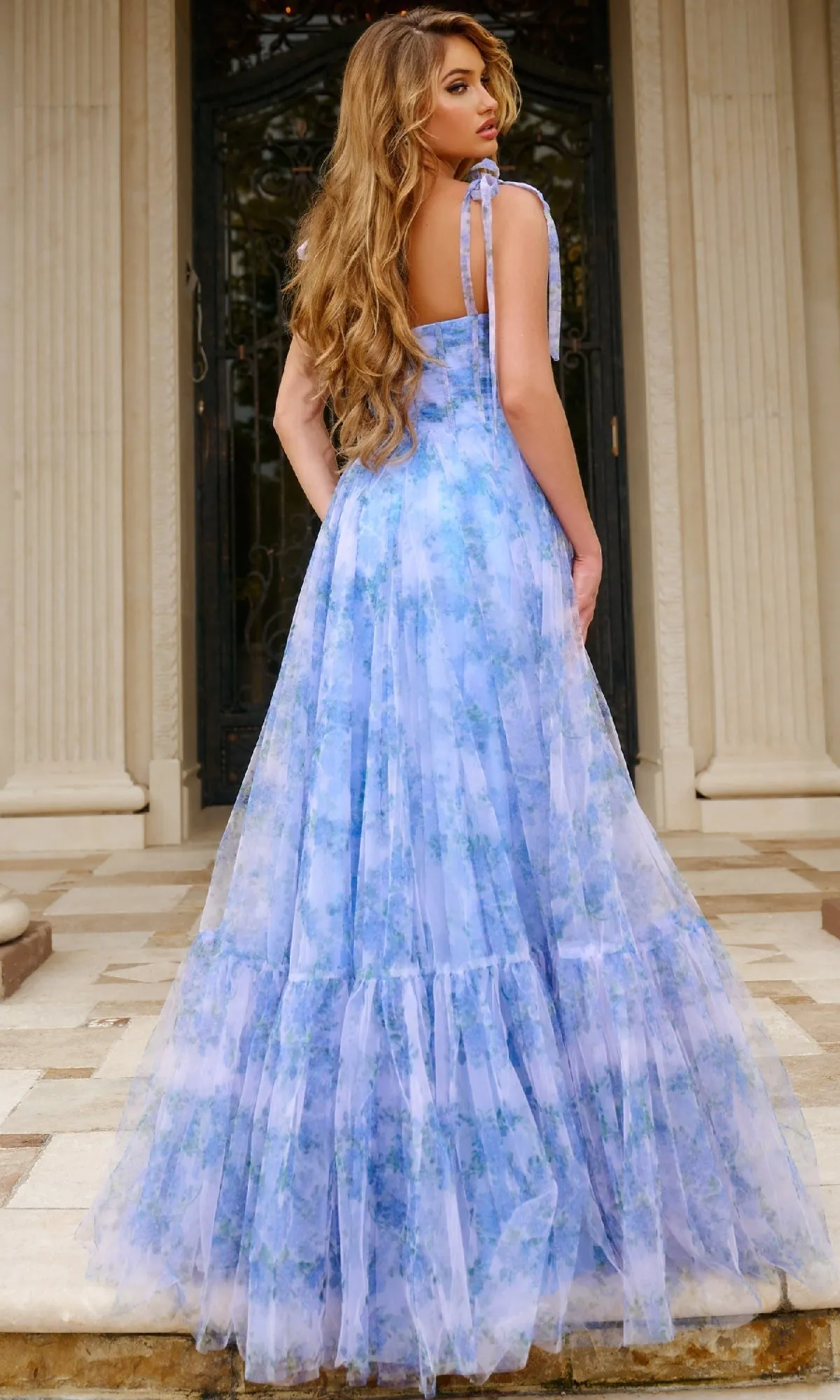 Long Prom Dress: Jovani 40432 sold by PromGirl product image thumbnail 2
