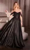 Off-the-Shoulder Prom Ball Gown: Ladivine CDS525 sold by PromGirl